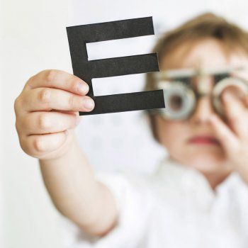 Optometrista visión infantil